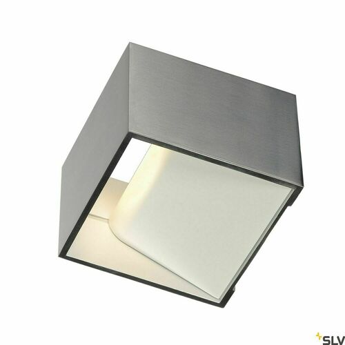 Verifica Aplică SLV LOGS IN sus/jos, aluminiu/alb, LED 6 W, 470 lm, 3000 K, CRI 90, 151325