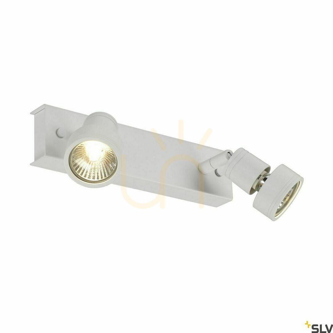 previzualizare Spot aplicat tavan/perete SLV PURI 2 alb GU10 50W 147371 Spot aplicat tavan/perete SLV PURI 2 alb GU10 50W 147371