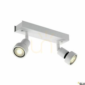 Spot aplicat tavan/perete SLV PURI 2 alb GU10 50W 147371 0 Spot aplicat tavan/perete SLV PURI 2 alb GU10 50W 147371 small 0