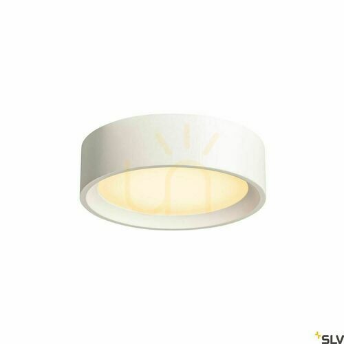 Verifica Lampă de tavan SLV PLASTRA albă gips LED 15W 3000K 25 cm 148005