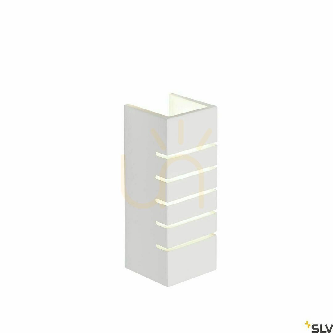 Vedere Lampă de perete SLV PLASTRA albă gips E14 40W 148010 Lampă de perete SLV PLASTRA albă gips E14 40W 148010