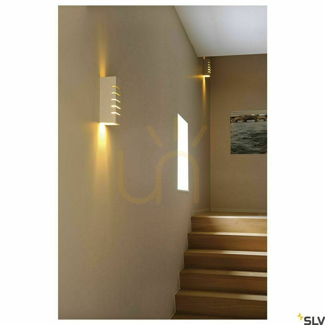 Afişa Lampă de perete SLV PLASTRA albă gips E14 40W 148010 Lampă de perete SLV PLASTRA albă gips E14 40W 148010