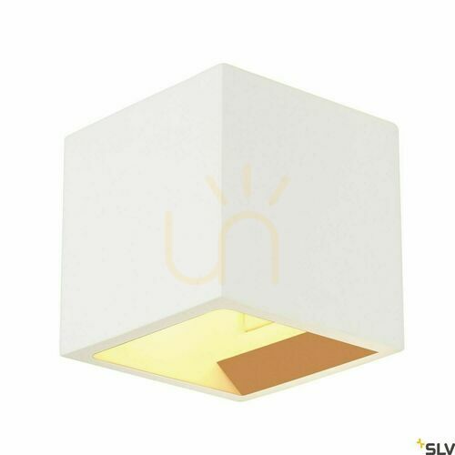 Verifica Lampă de perete SLV PLASTRA albă din gips 42W G9 148018