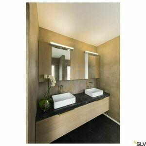 Aplica perete LED SLV MARYLIN 16W 60 cm crom-alb IP44 1002191 small 3