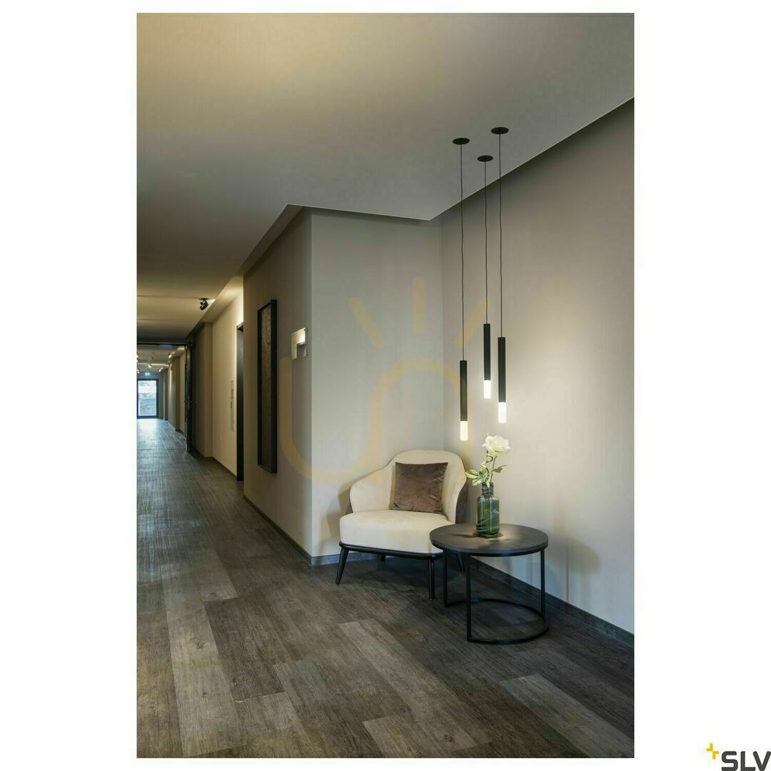 Spectacol Lampă suspendată SLV HELIA AMBIENT 35 LED negru 7.5W 3000K 1003435 Lampă suspendată SLV HELIA AMBIENT 35 LED negru 7.5W 3000K 1003435