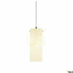 Lampă suspendată SLV QUADRASS crom/sticlă opal E27 40W 1003432 1 Lampă suspendată SLV QUADRASS crom/sticlă opal E27 40W 1003432 small 1