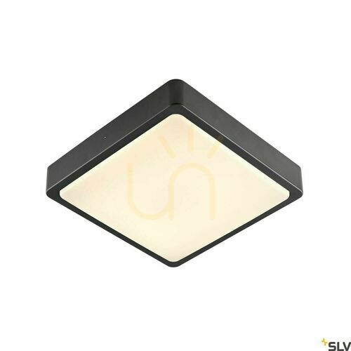 Verifica Lampă de perete exterior SLV AINOS Square Sensor antracit 18W IP65 1003452
