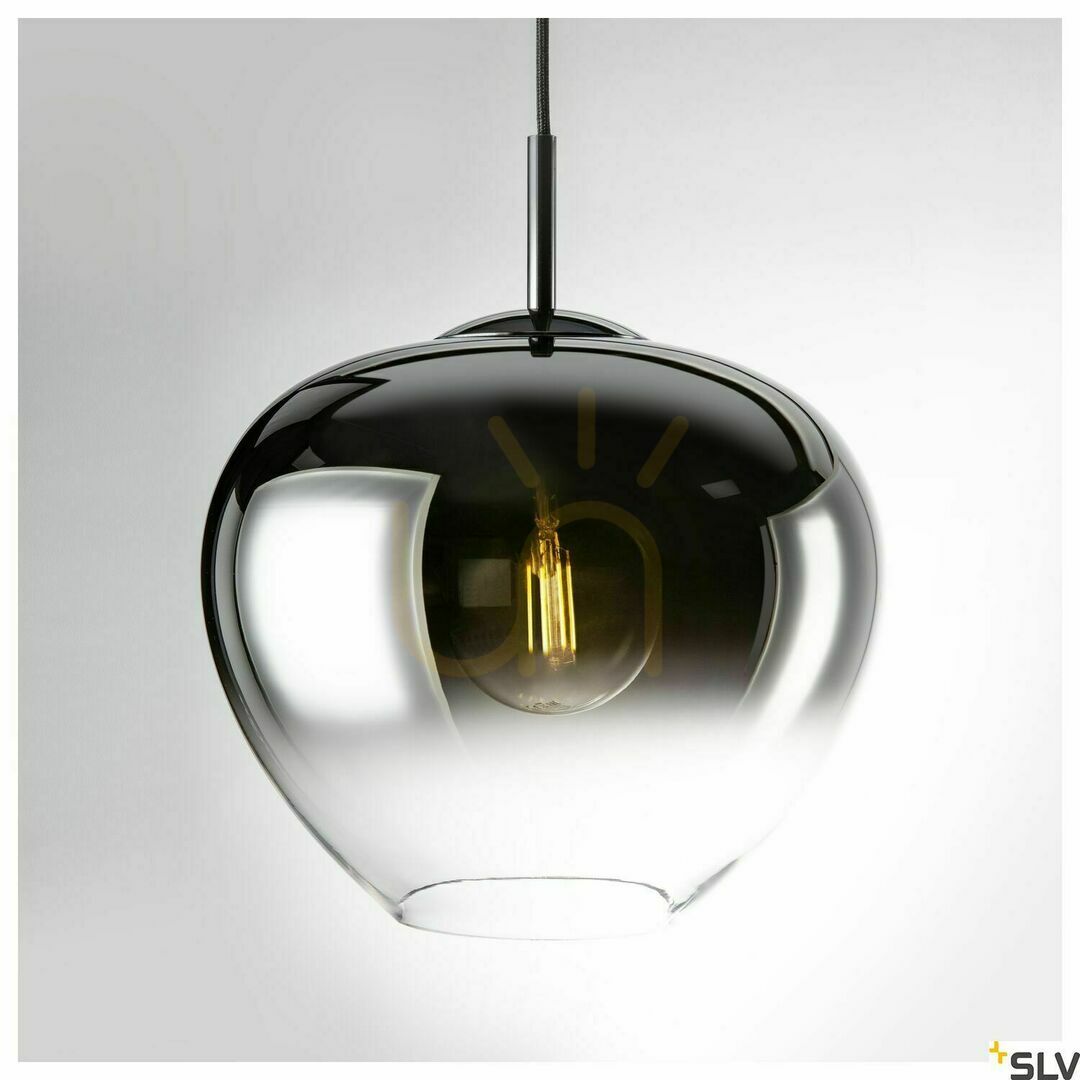 Vedere Lampă suspendată SLV PANTILO CONVEX 29 crom sticlă 40W 1003443 Lampă suspendată SLV PANTILO CONVEX 29 crom sticlă 40W 1003443