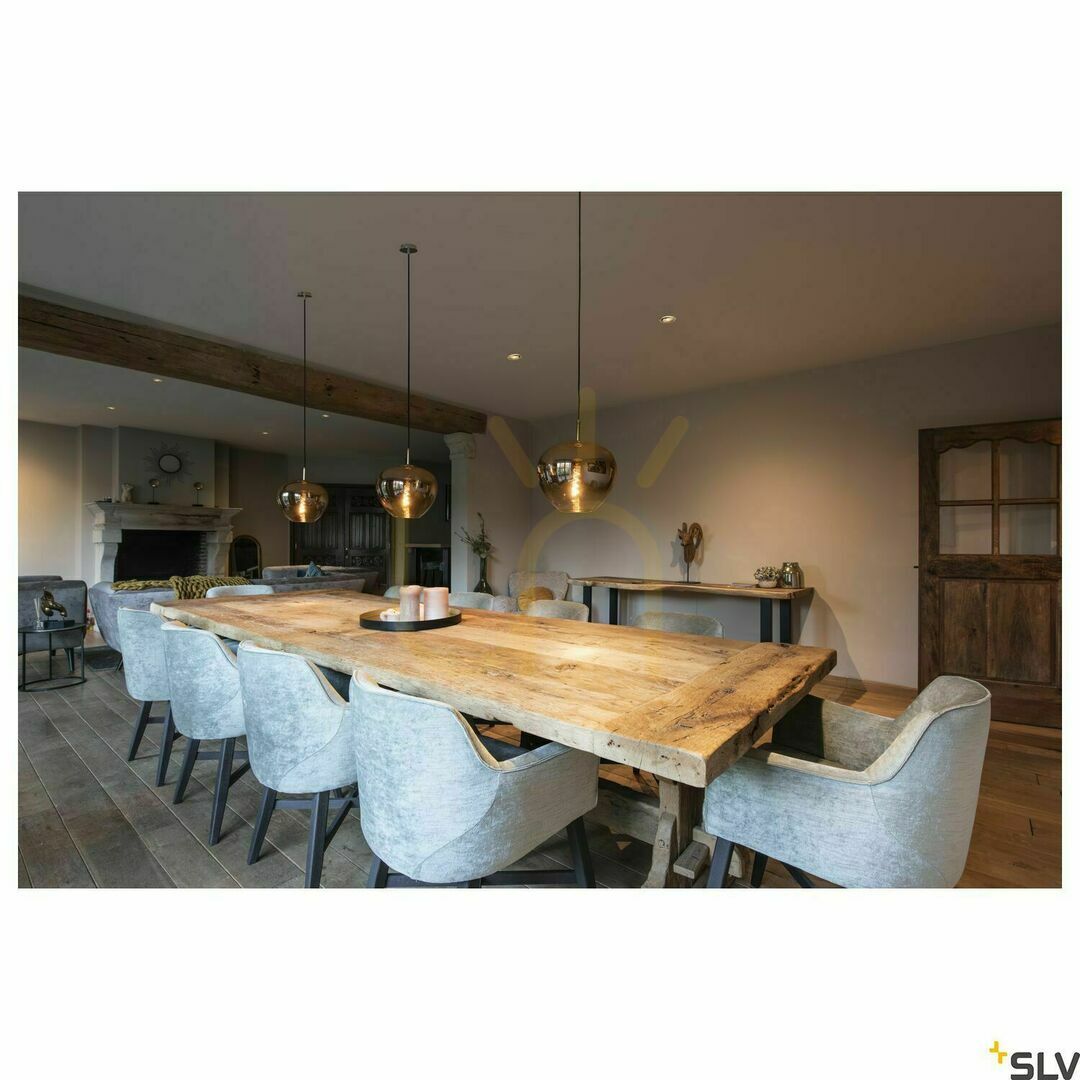 Afişa Lampă suspendată SLV PANTILO CONVEX 29 crom sticlă 40W 1003443 Lampă suspendată SLV PANTILO CONVEX 29 crom sticlă 40W 1003443