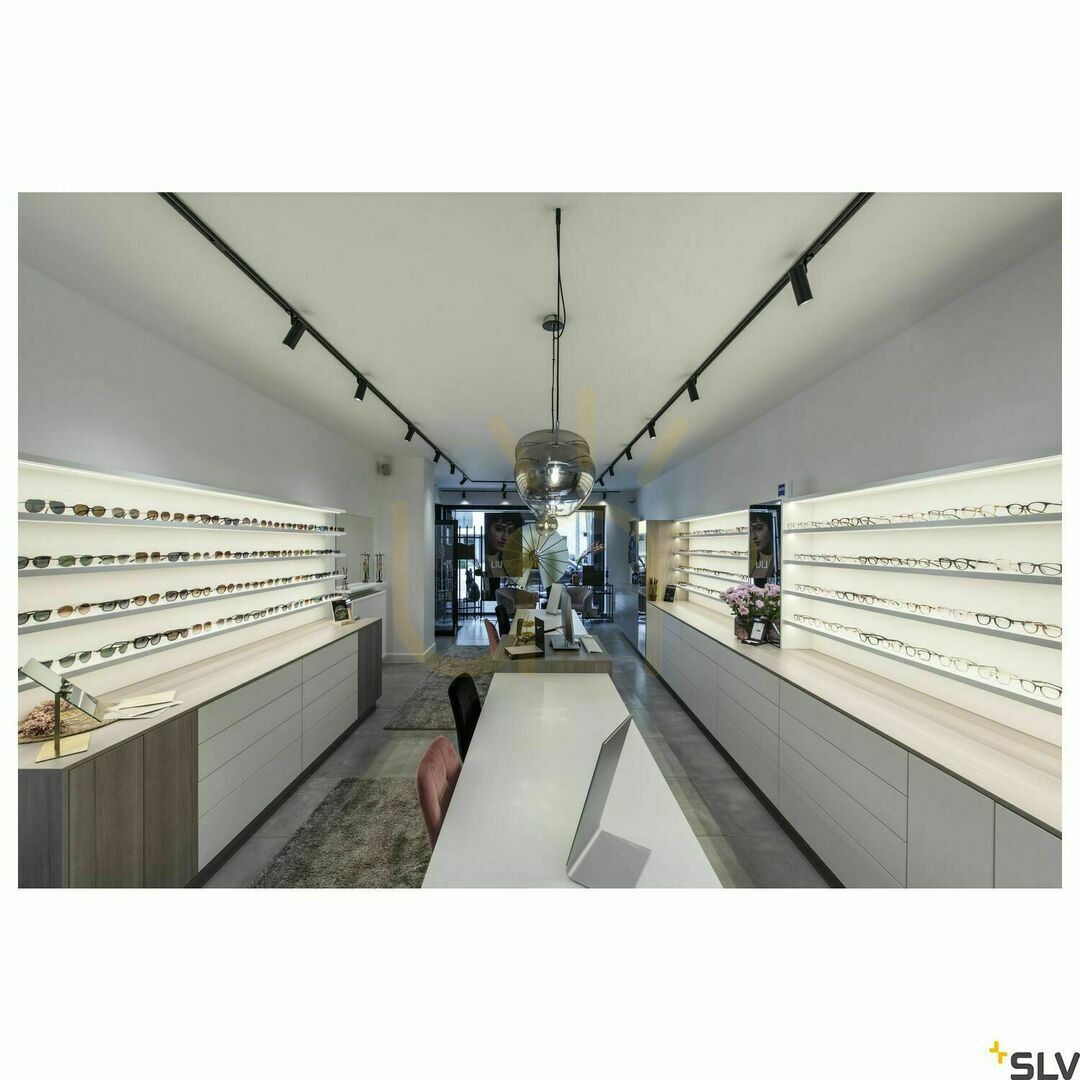 Spectacol Lampă suspendată SLV PANTILO CONVEX 29 crom sticlă 40W 1003443 Lampă suspendată SLV PANTILO CONVEX 29 crom sticlă 40W 1003443