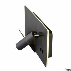 Aplica perete SLV SOMNILA negru LED 15W 3000K USB 1003455 small 2