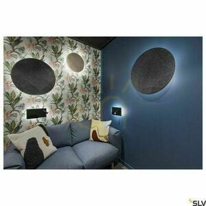 Aplica perete SLV SOMNILA negru LED 15W 3000K USB 1003455 small 4