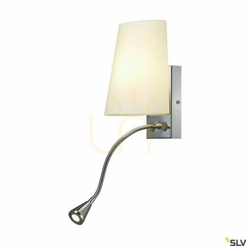 Verifica Aplica perete SLV COUPA FLEX crom/sticlă 3.4W 3000K 149452