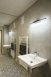 Aplică LED pentru oglindă SLV GLENOS II 60, neagră, 12 W, 3000/4000 K, 1003506 small 11