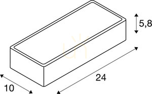 Aplica perete SLV WL 149 alb 10W 1080lm 3000K 149511 small 5