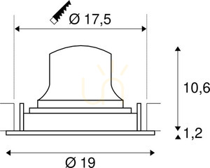 Spot încastrat SLV NUMINOS MOVE DL XL alb 37,4W 4000K 3800lm 1003761 small 2