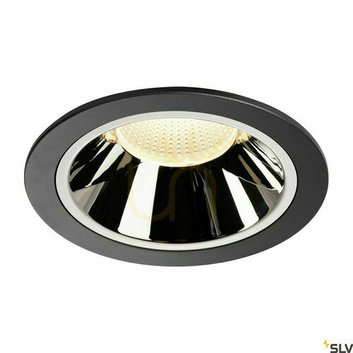 Verifica Spot încastrat SLV NUMINOS DL XL negru/crom 37.4W 3000K 3500lm 1004017