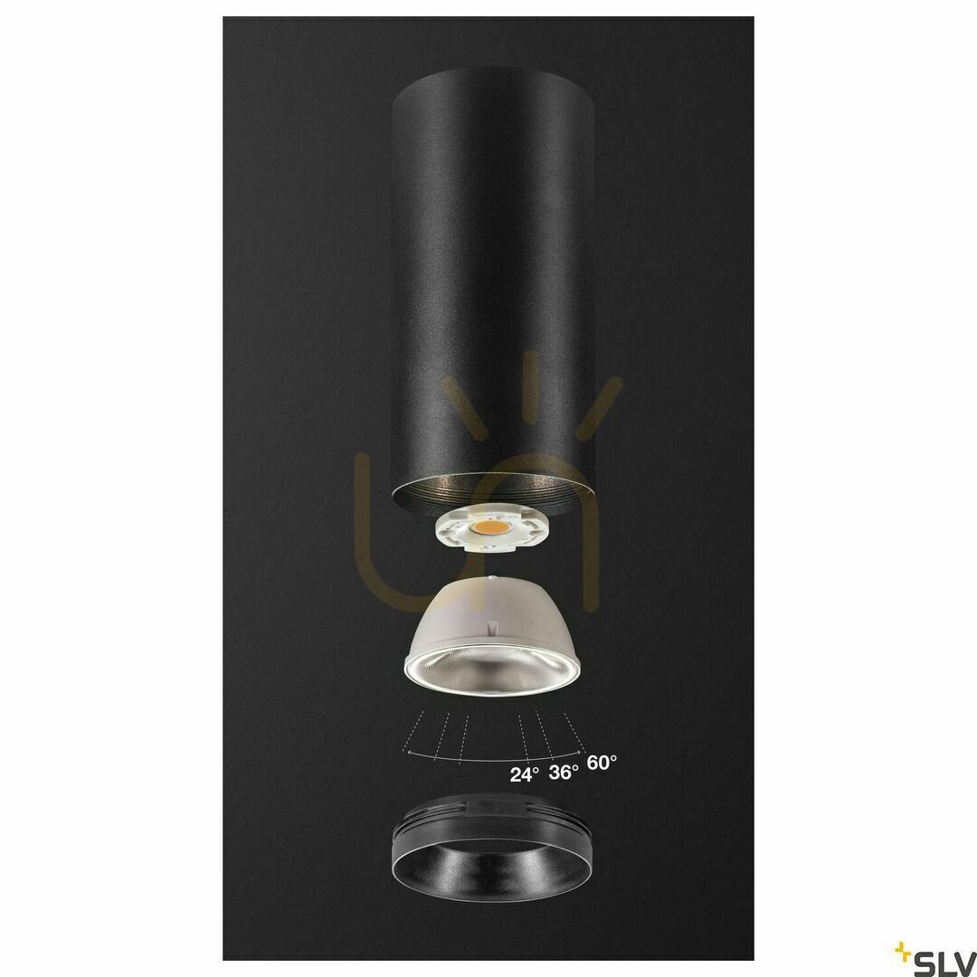 previzualizare Spot tavan SLV NUMINOS CL PHASE L negru LED 28W 3000K 1004323 Spot tavan SLV NUMINOS CL PHASE L negru LED 28W 3000K 1004323