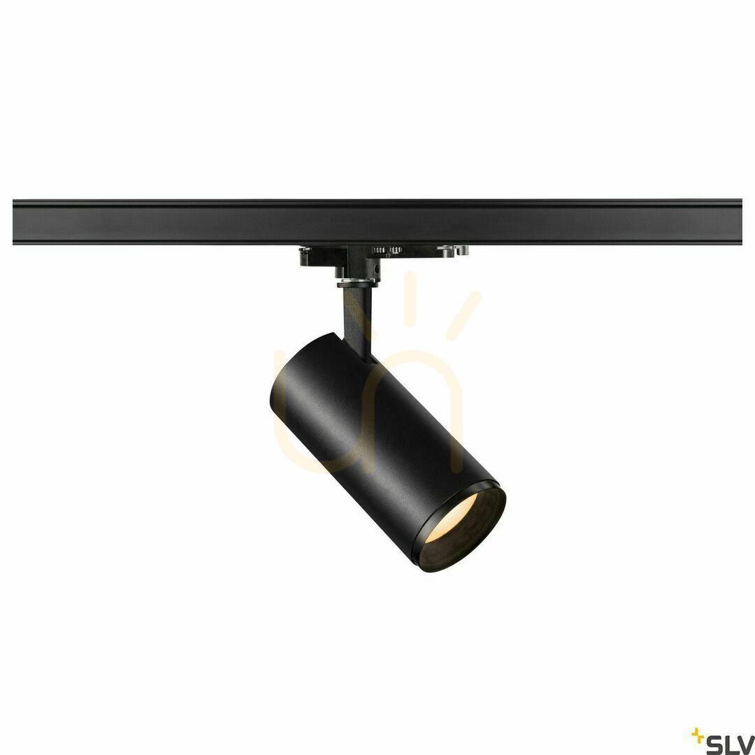 Track Light SLV NUMINOS DALI M Black 20.1W 2700K 3-Phase 1004459