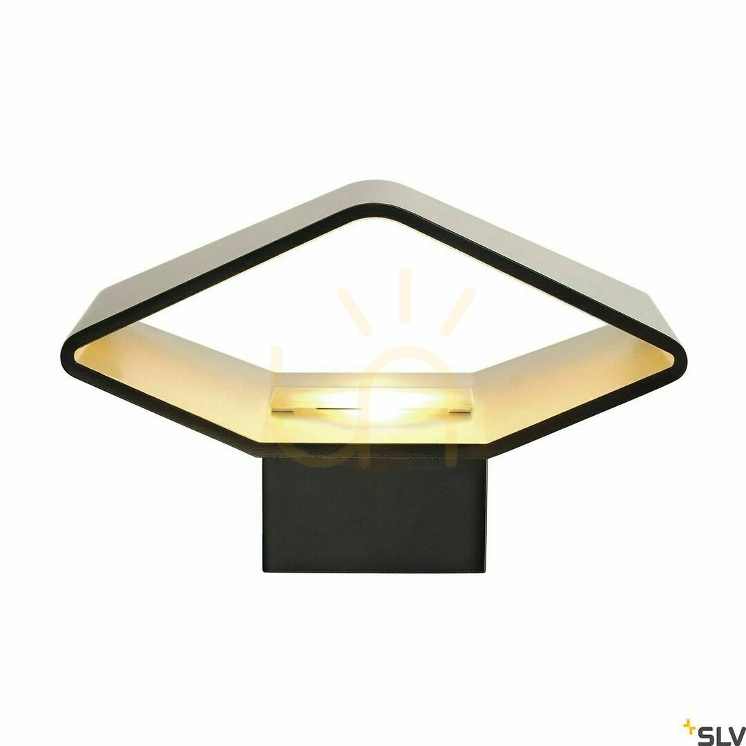 Vedere Aplica perete SLV CARISO WL-2 negru-auriu LED 9.2W 2700K 151710 Aplica perete SLV CARISO WL-2 negru-auriu LED 9.2W 2700K 151710