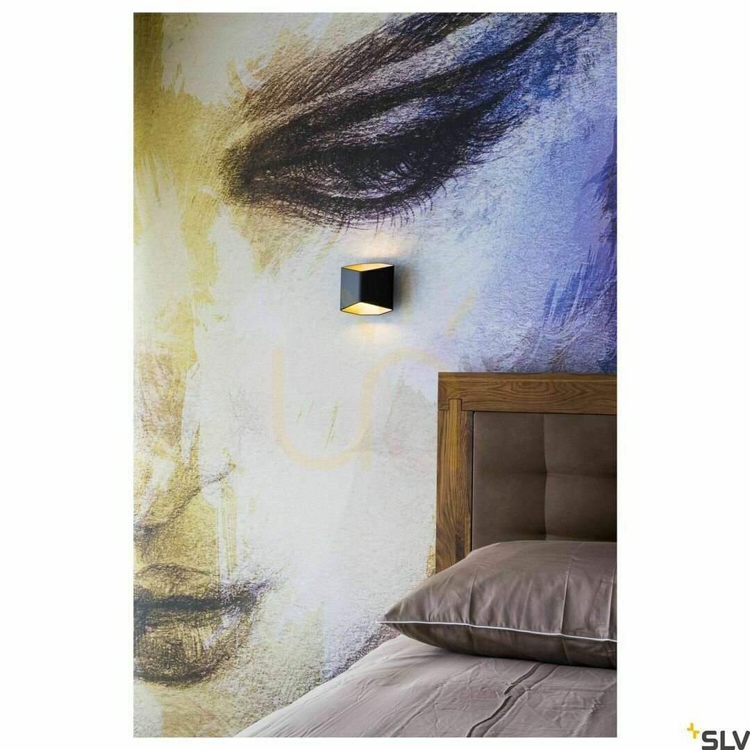 previzualizare Aplica perete SLV CARISO WL-2 negru-auriu LED 9.2W 2700K 151710 Aplica perete SLV CARISO WL-2 negru-auriu LED 9.2W 2700K 151710