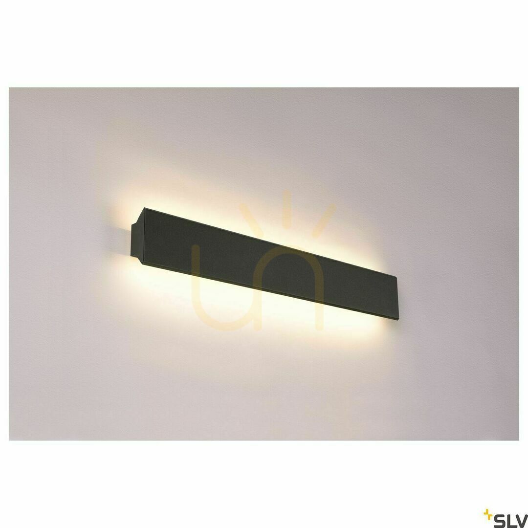 Spectacol Aplica perete SLV DIRETO 60 negru aluminiu 14W 2700/3000K 1004740 Aplica perete SLV DIRETO 60 negru aluminiu 14W 2700/3000K 1004740