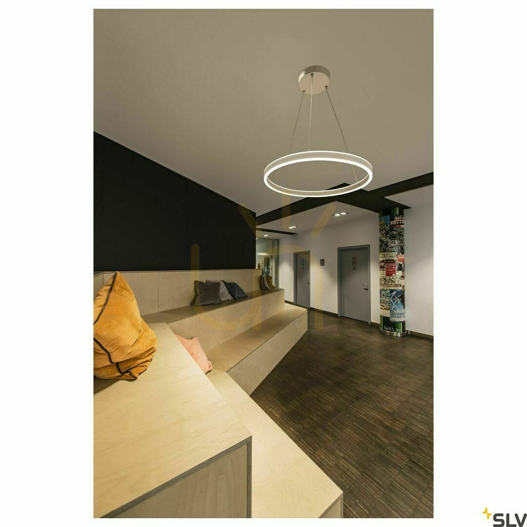Afişa Lampă suspendată SLV ONE 60 PD DALI alb 25W 3000/4000K 1004762 Lampă suspendată SLV ONE 60 PD DALI alb 25W 3000/4000K 1004762