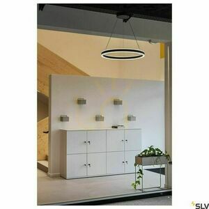 Lampă suspendată SLV ONE 80 PD DALI Up/Down, neagră, 34 W, 3000/4000 K, Ø80 cm, 1004763 small 3