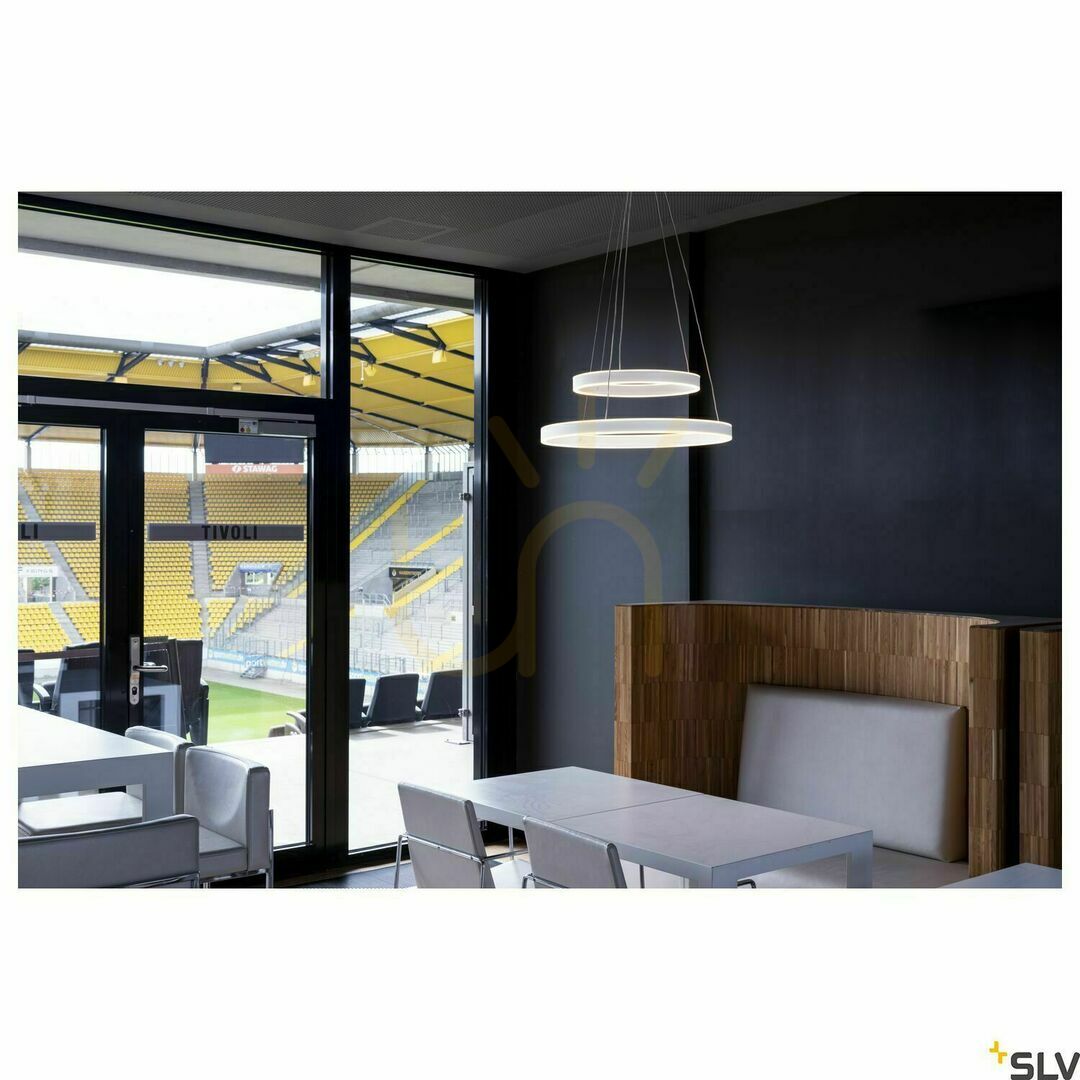 Afişa Pendul LED SLV ONE Double alb 60 cm 35W 2700/3000K dimabil 1004766 Pendul LED SLV ONE Double alb 60 cm 35W 2700/3000K dimabil 1004766