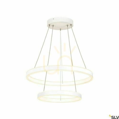 Verifica Pendul LED SLV ONE Double alb 60 cm 35W 2700/3000K dimabil 1004766