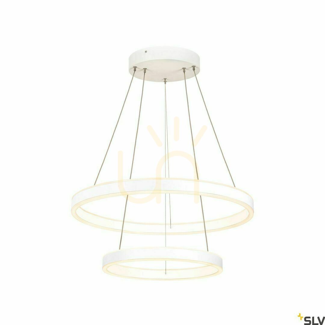 Verifica Pendul LED SLV ONE Double alb 60 cm 35W 2700/3000K dimabil 1004766 Pendul LED SLV ONE Double alb 60 cm 35W 2700/3000K dimabil 1004766