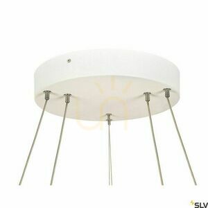 Lampă suspendată SLV ONE DOUBLE PD DALI alb 55W 3000/4000K Ø80 cm 1004768 small 2