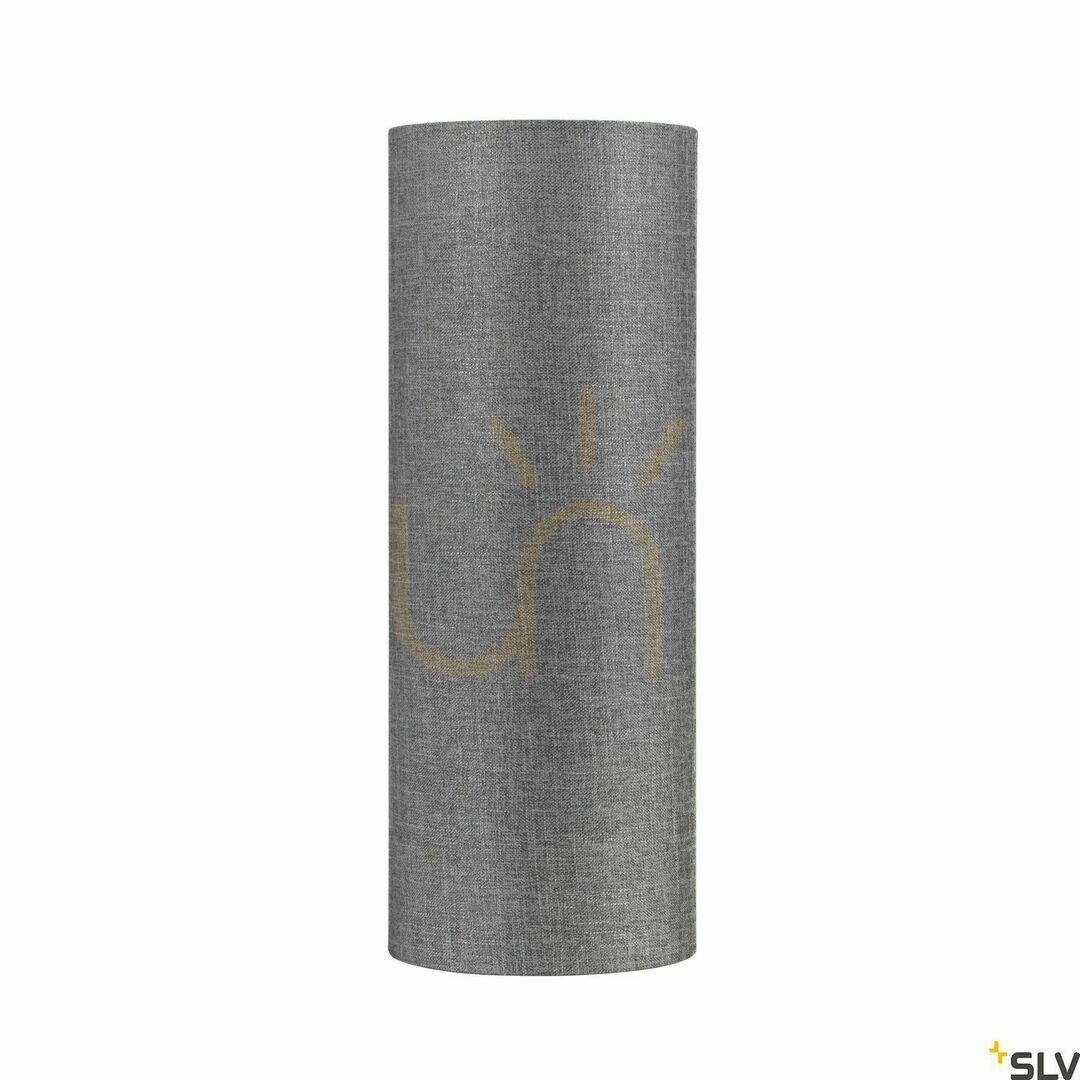 Verifica Abajur SLV FENDA gri textil/oțel Ø15x40 cm 1004773 Abajur SLV FENDA gri textil/oțel Ø15x40 cm 1004773