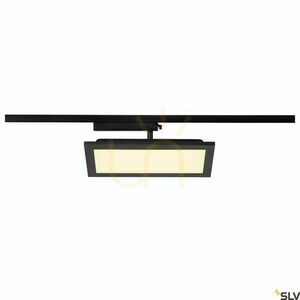 Lampă pentru șină monofazată SLV PANEL Track 30x15 cm neagră LED 18W 3000K 1004933 small 1