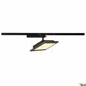 Lampă pentru șină monofazată SLV PANEL Track 30x15 cm neagră LED 18W 3000K 1004933 small 2