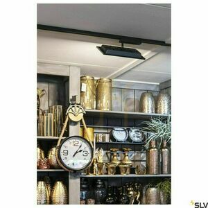 Lampă pentru șină monofazată SLV PANEL Track 30x15 cm neagră LED 18W 3000K 1004933 small 4