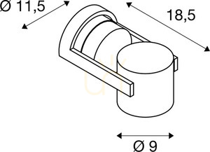 Lampă de suprafață SLV OCULUS CW negru transparent 11W Dim-to-Warm 1004664 4 Lampă de suprafață SLV OCULUS CW negru transparent 11W Dim-to-Warm 1004664 small 4