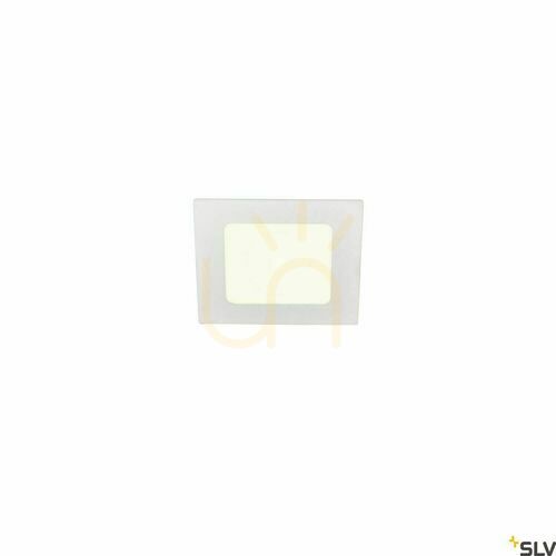 Verifica Spot încastrat SLV SENSER 12 DL alb 6.4W 4000K 1004697