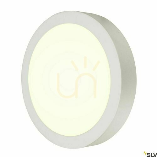 Verifica Lampă aplicată SLV SENSER 24 CW rotundă albă LED 15W 4000K 1004702