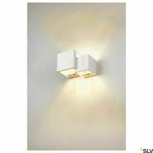 Lampă de suprafață SLV PLASTRA WL CUBES alb gips G9 15W 1004733 small 4