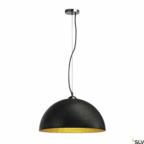 Verifica Lampă suspendată SLV FORCHINI PD-1 negru-auriu 50 cm E27 40W 155530