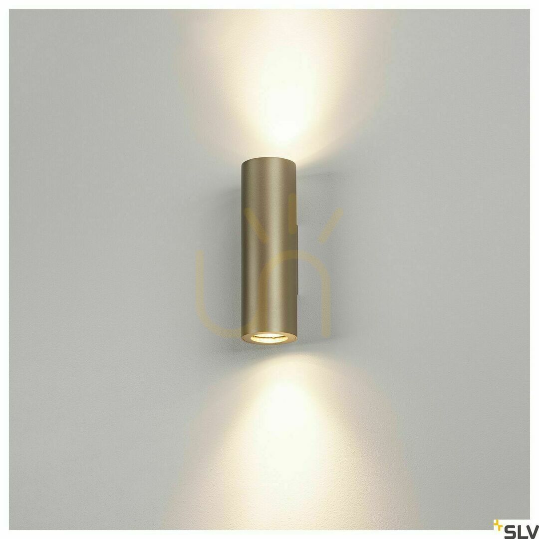 Afişa Aplică de suprafață SLV ENOLA_B auriu GU10 50W 151803 Aplică de suprafață SLV ENOLA_B auriu GU10 50W 151803