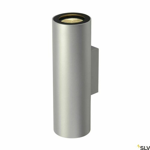 Verifica Aplică de suprafață SLV ENOLA_B gri GU10 2x50W IP20 151804