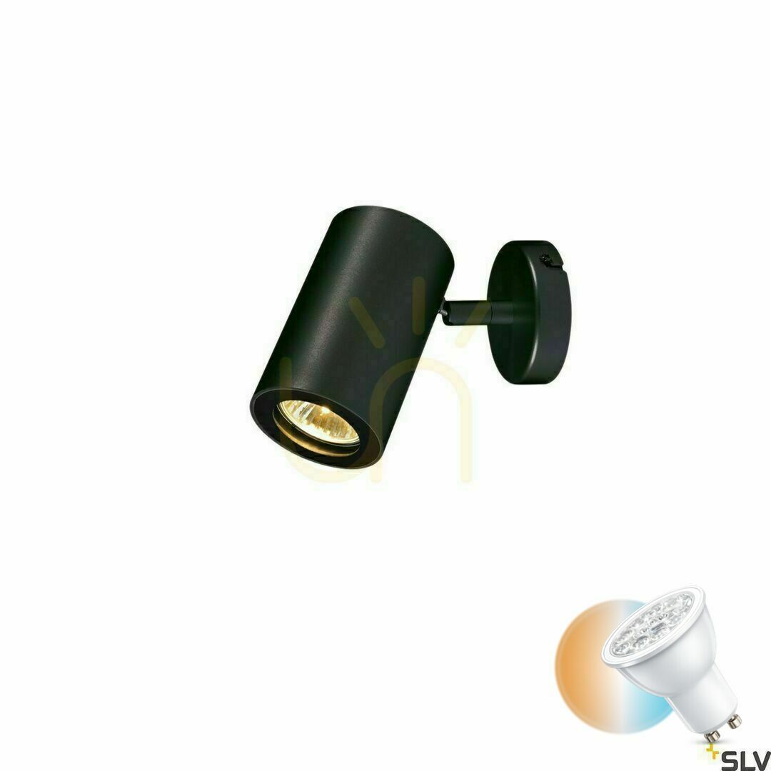 Verifica Spot aplicat SLV ENOLA_B GU10 negru 50W 152010 Spot aplicat SLV ENOLA_B GU10 negru 50W 152010