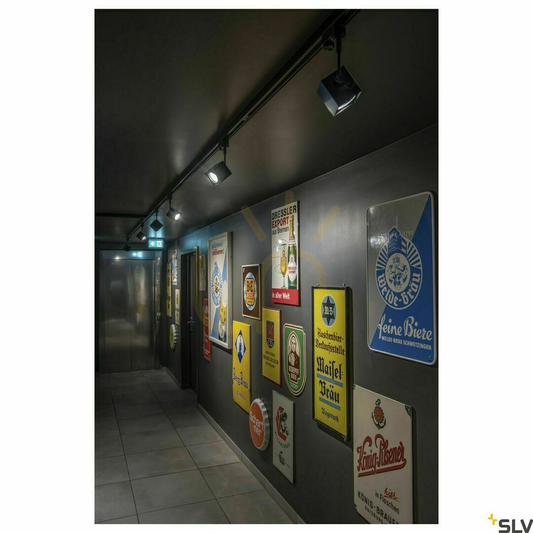Vedere Spot șină SLV ALTRA DICE negru GU10 50W trifazat 152320 Spot șină SLV ALTRA DICE negru GU10 50W trifazat 152320