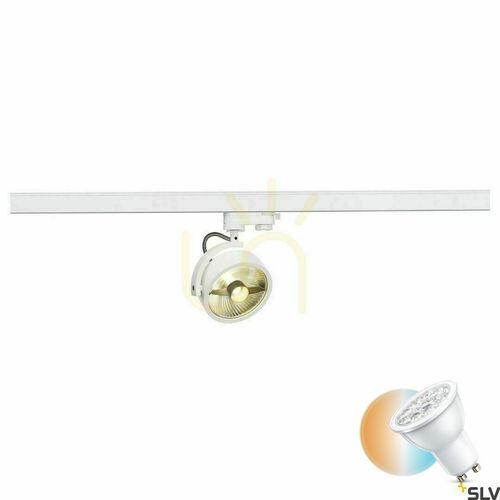 Verifica Reflector sina SLV KALU TRACK alb GU10 ES111 75W 3 faze 152611