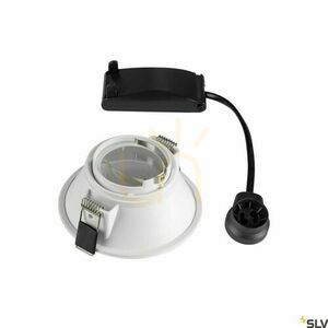 Spot încastrat SLV HORN-O alb aluminiu 25W IP44 113161 small 1