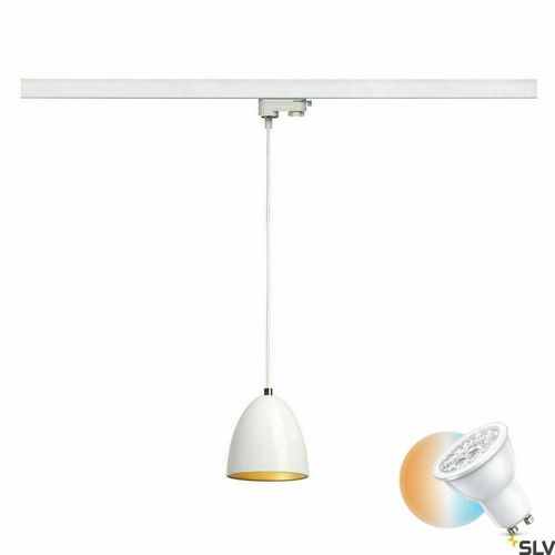Verifica Lampă suspendată pentru șină SLV PARA CONE 14 alb GU10 35W 153141
