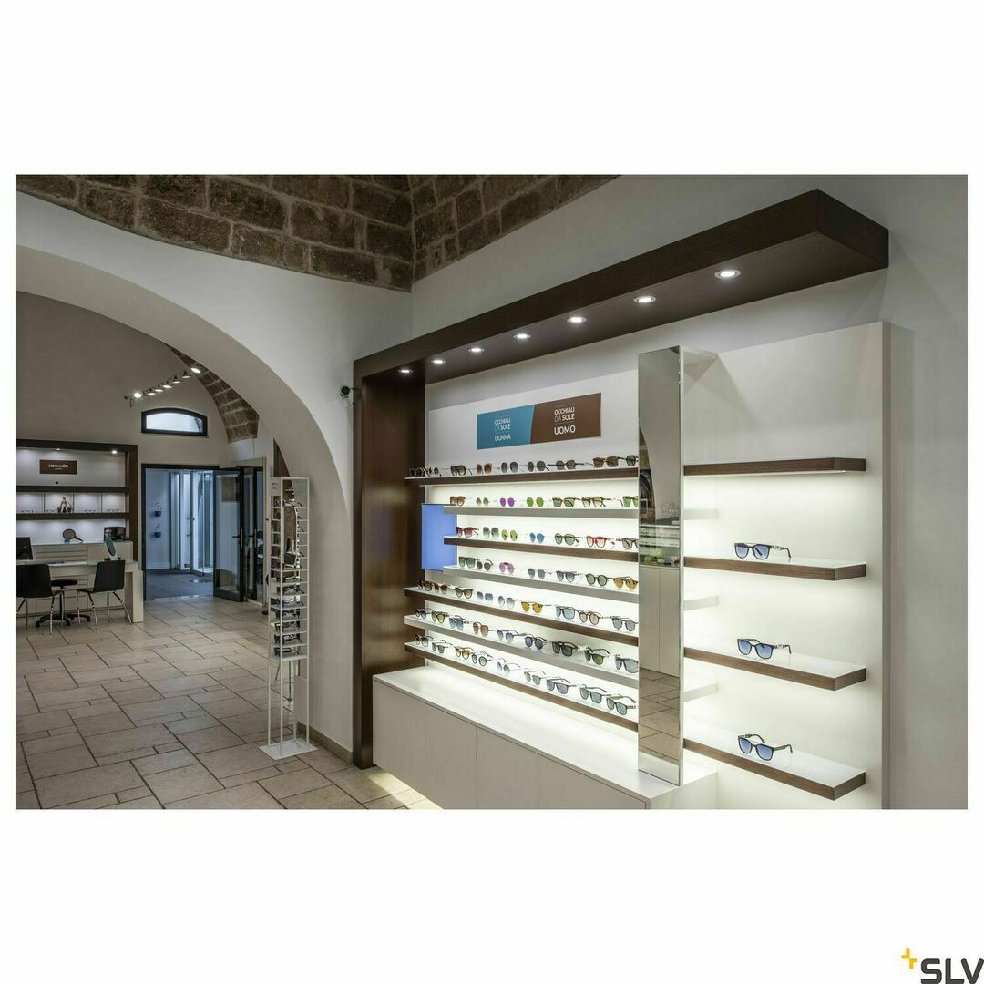Afişa Spot încastrat LED SLV NEW TRIA 68 rotund alb 5.3W 3000K 113956 Spot încastrat LED SLV NEW TRIA 68 rotund alb 5.3W 3000K 113956