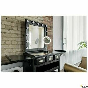 Lampă de masă LED SLV MAGANDA TL crom transparent 4,8W IP44 1004970 small 5